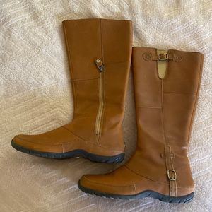 THE NORTH FACE Brown Leather Riding Boots-7